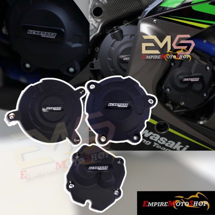 ✨Sale Kendmoto Cover Engine Zx10R Zx 10 R Zx 10R Tutup Mesin Guard Berkualitas