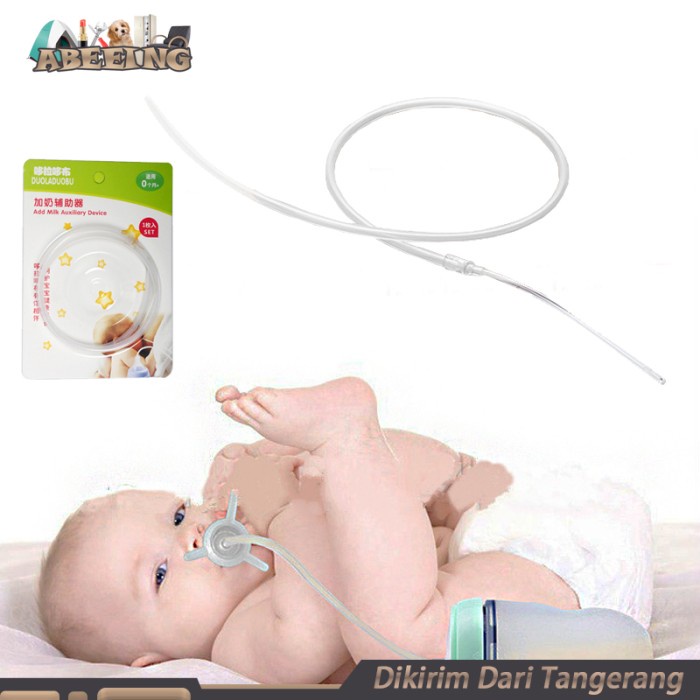 Alat Bantu Ibu Menyusui Bayi Selang Bayi Menyusui Sns Baby Milk