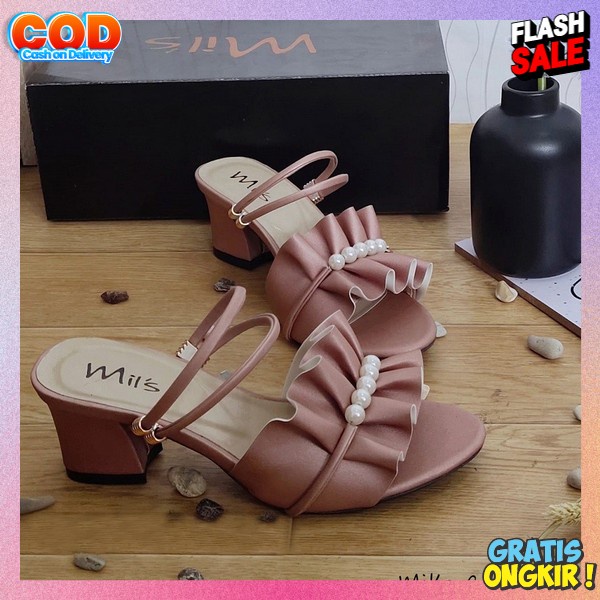 Haihil Remaja Kondangan Shandal Pesta Mewah Bahan Premium Highhils Tinggi High Heals Wanita Mewah Ha