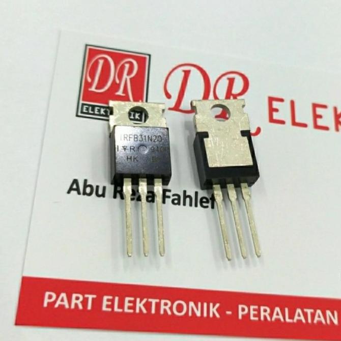 Terbaru GROSIR Transistor Asli Mosfet Fet IRFB31N20D IRF 31N20 31N20D FB31N20D dre3 Berkualitas