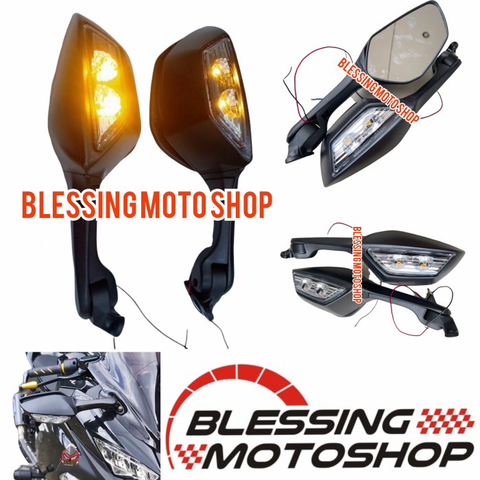 Spion Zx10R Spion Ninja Zx10R Spion Sen Led Zx150R Spion Kawasaki Zx10 Kode Hv054