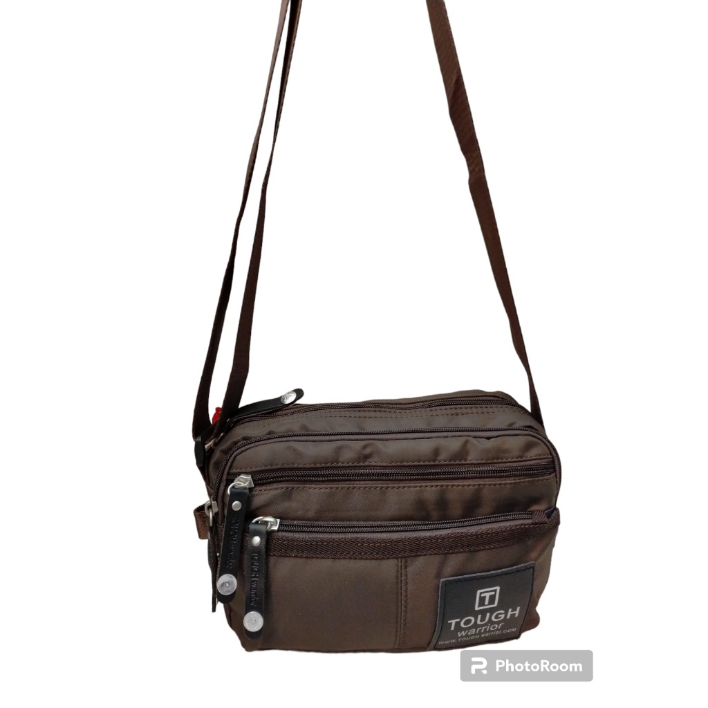 Tas Sling Warrior 7037 Tas Selempang Tough Warrior Unisex Sling Bag Tough Tas Pria Tas Wanita Tough