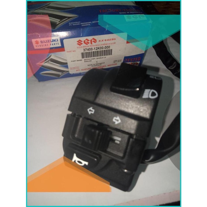 holder kiri /switch assy handle LH Saklar SATRIA FU150 INJEKSI ORI SGP