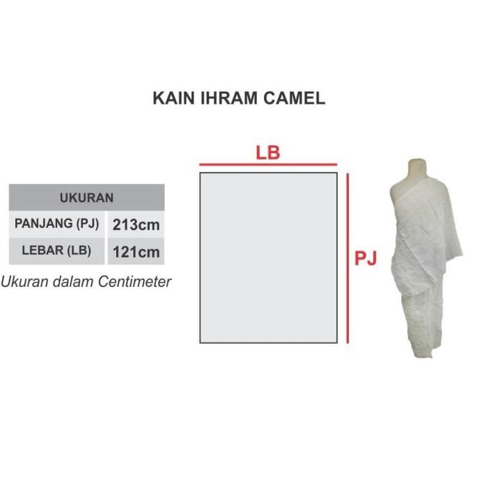 NEWS CAMEL KAIN IHRAM BAJU IHRAM LAKI LAKI BAJU IHRAM HAJI UMROH MURAH