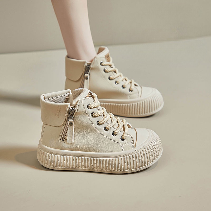 Sepatu Wanita Baru Sol Empuk Tinggi Kasual Sepatu