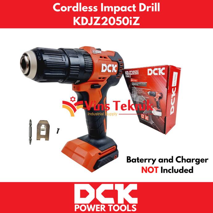 MESIN BOR BATERAI CORDLESS IMPACT DRILL KDJZ2050 DCK KDJZ2050I RIBKAMASYA0