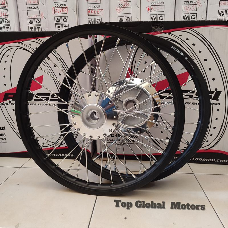 Velg Jupiter MX old Vega ZR Vega New F1zr Sepasang Rossi Original Ring 17