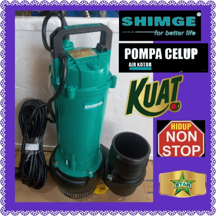 For Sale Pompa Celup Air Laut Asin 2Hp 4Inch Manual 4" Mdl Hiflow Qdx50-7-1,5T Diskon