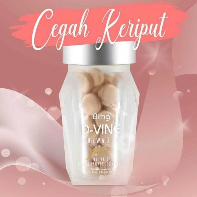 

D Vine Collagen Original Candy Pemutih Kulit Badan Premen 20 Butir TA