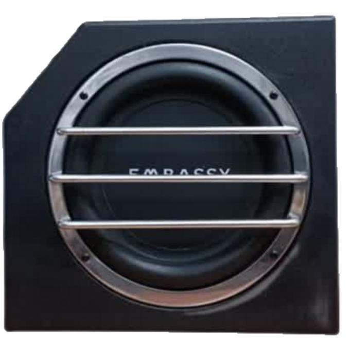 SPEAKER BASSBOX MOBIL SUBWOOFER AKTIF EMBASSY ZEUS 8 INCH ORIGINAL
