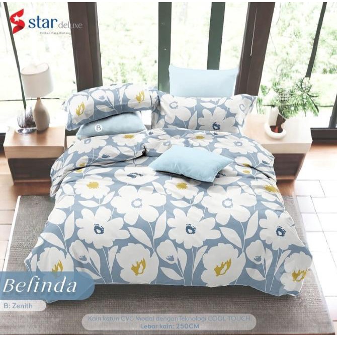 Sierra - Bedcover dan Sprei 160 / 180x200 | katun premium | Homemade