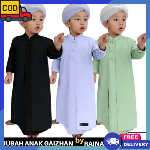 Baju Lebaran Bocah Cowok Naju Jubah Tk Sd Smp Ghamis Koko Anakk Murah Busana Muslim Hadroh Gamis Ana