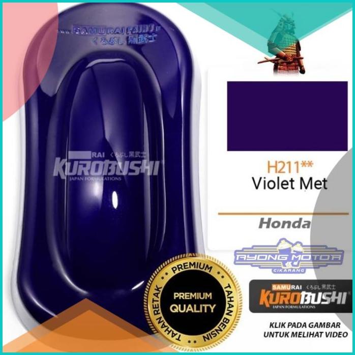 Samurai Paint Violet Met H211** (Biru Dongker) 16novz3 perkakas