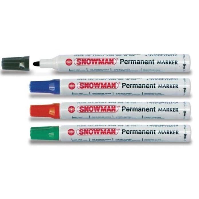 

Diskon Snowman Spidol Permanent Marker G12 Zdw-253