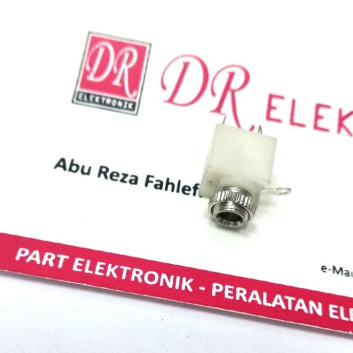 

Murah Soket Socket audio stereo PCB female single putih jack 3.5mm jek 3,5 dre3 Ayo Beli