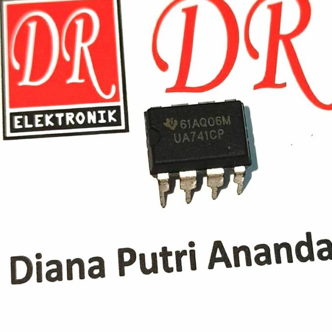 Update IC UA741CP UA 741 Texas Instrument Asli UA741 LM741 ORI Original dre3 Buru Order