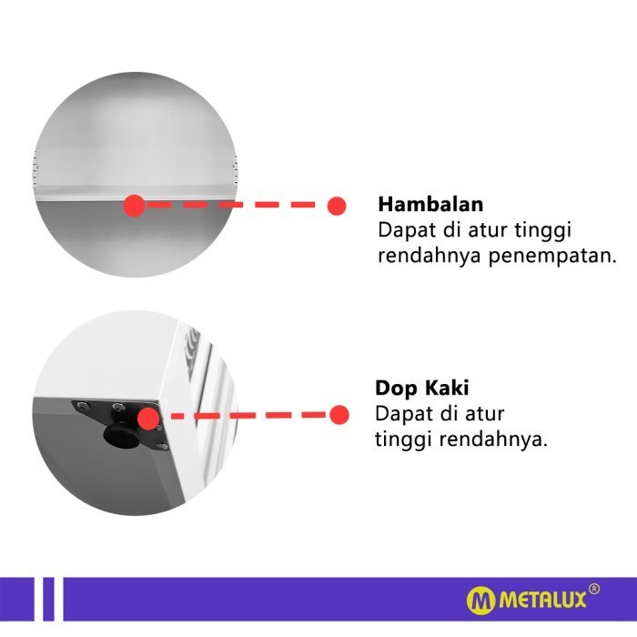 

METALUX SETO - LEMARI KANTOR LEMARI ARSIP METAL OFFICE CABINET