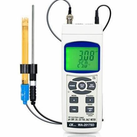 

Baru Lutron Wa-2017Sd Ph/Orp, Do, Cd/Tds, Salt Meter Free Ongkir