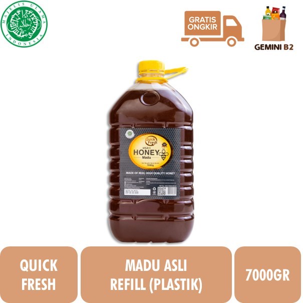 

Quick Fresh Honey / Madu Asli 7000Gr (Refil)