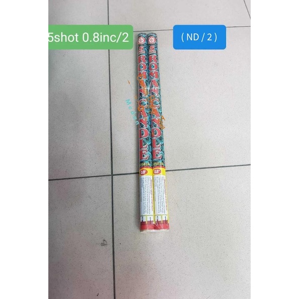 Jualll  Kembang Api Roman Candle 0.8 Inchi 5Shot/8Shot/10Shot/12Shot - Promo Desember