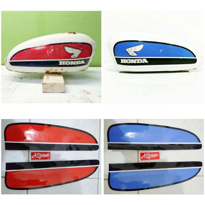 COD Polet tangki cb100 stiker tangki cb100 k2 decal tangki cb100 k2 tangki cb original look TERLARIS