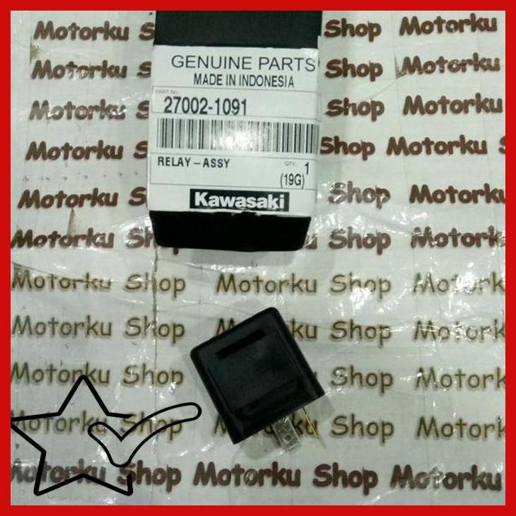 [MT] RELAY ASSY ATAU FLASHER SEIN KAWASAKI KAZE BLITZ EDGE ATHLETE ZX130 ORIGINAL KMI 8 JUNI 2018