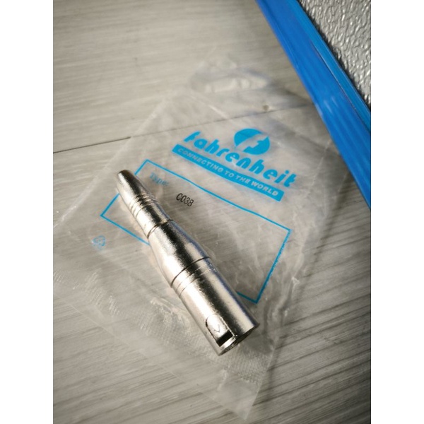 Converter Jack: Akai to Canon Male - Fahrenheit