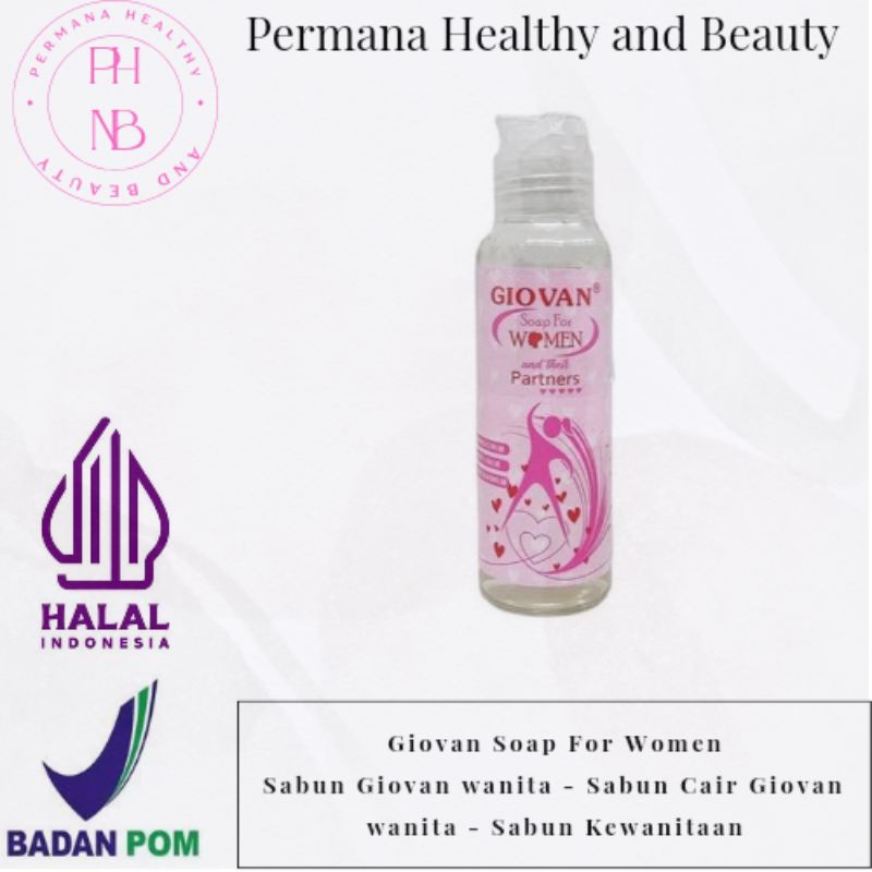 Sabun Giovan Wanita - Sabun antiseptik untuk wanita - Sabun untuk kewanitaan - Giovan soap for women