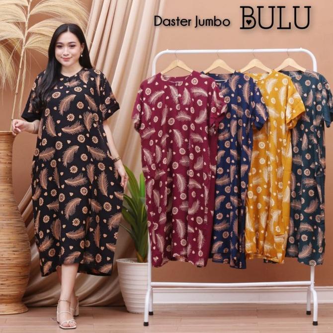 SH960 Daster jumbo Daster ukuran gede Daster batik longdres STOK TERBATAS