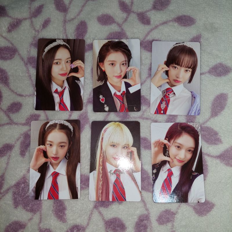 IVE - Official POB Photocard Heart SSQ "LOVE DIVE