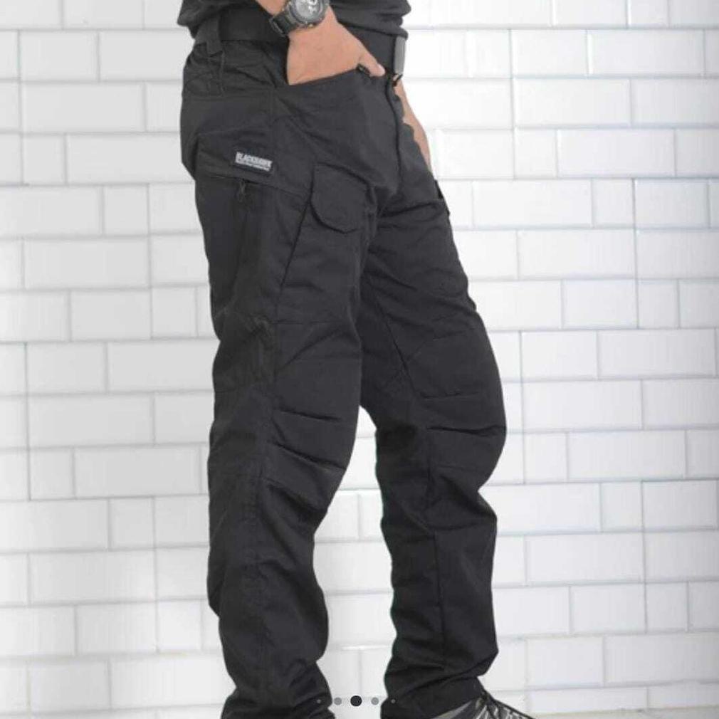 Kekinian - Celana pria cargo pdl tactikal panjang (BUKAN SERAT KAIN KOTAK-KOTAK)