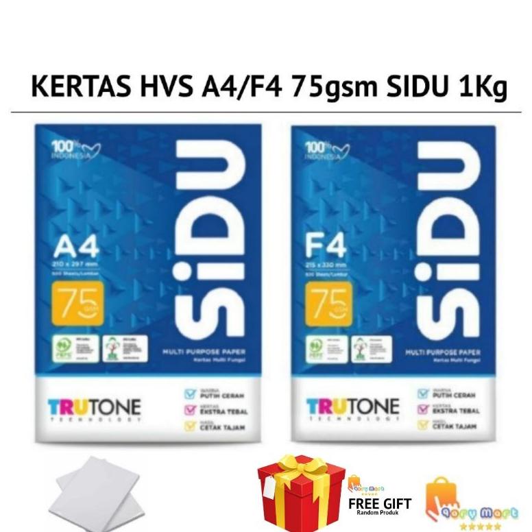 

Model Baru KERTAS A4/F4 75GSM 1KG SINAR DUNIA !!