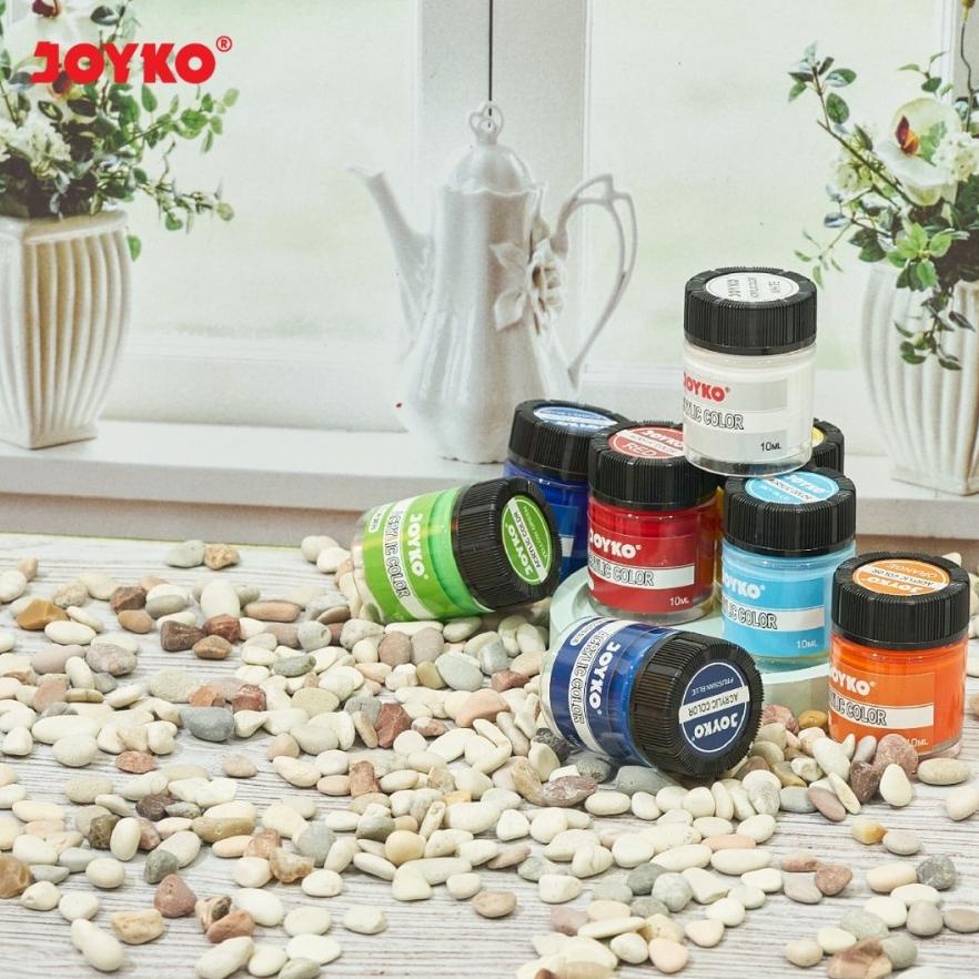 

Best - Acrylic Color Set Cat Aklirik JOYKO 12warna ACC-10ml/Cat Lukis Aklirik ~