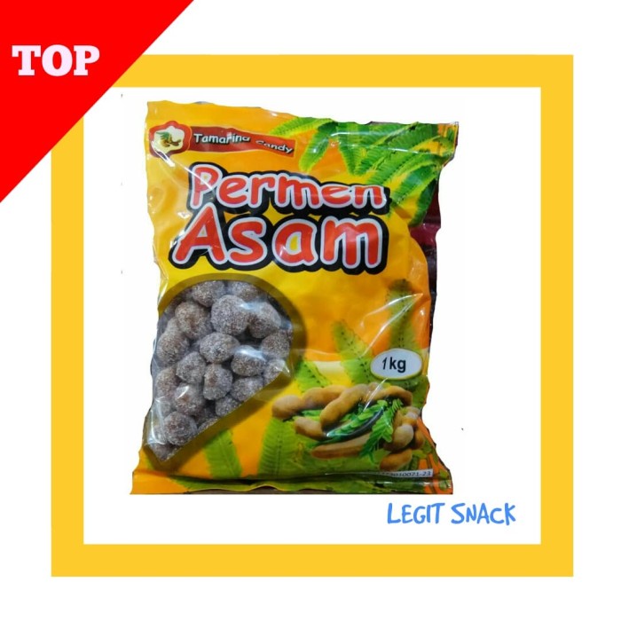 

Mazin - Permen Asam Jawa Asem Bulat 1 Kg