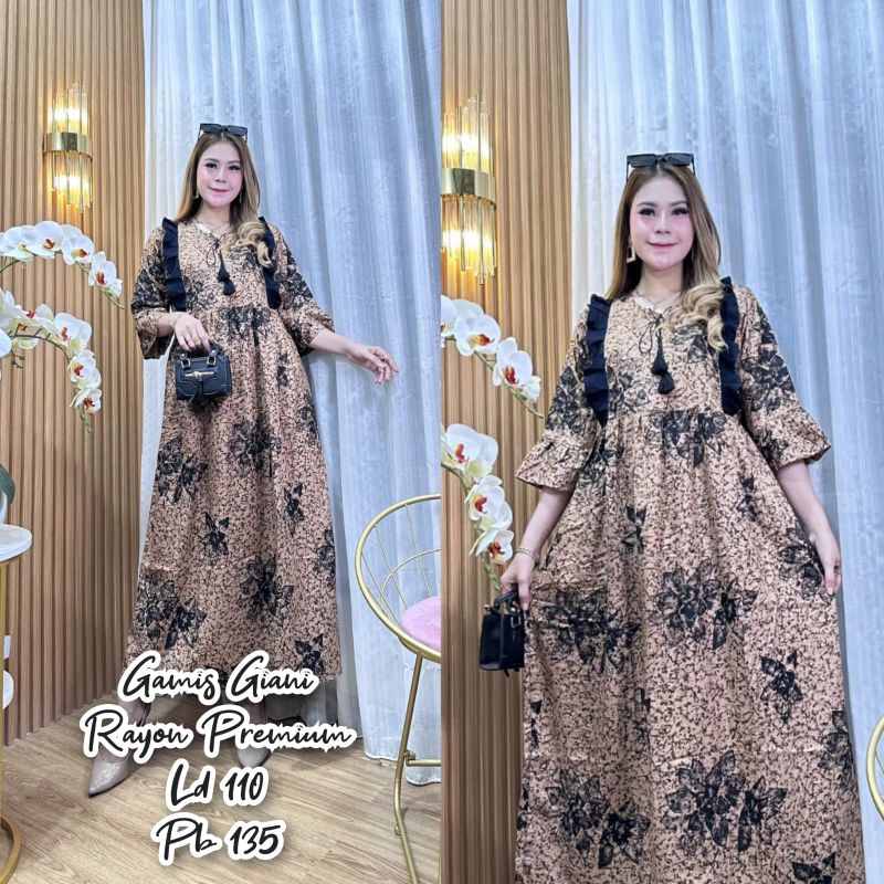 GAMIS LD 110 - GAMIS TASEL - GAMIS RUFLE - GAMIS SOFT - GAMIS BUSUI - DRESS - DRESS TASEL - DRESS BU