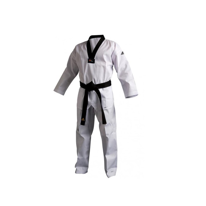Adidas Dobok Taekwondo AdiClub New Logo
