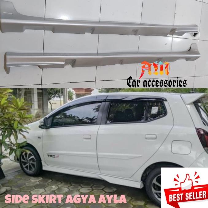 Side Skirt Bodykit Samping Agya Ayla