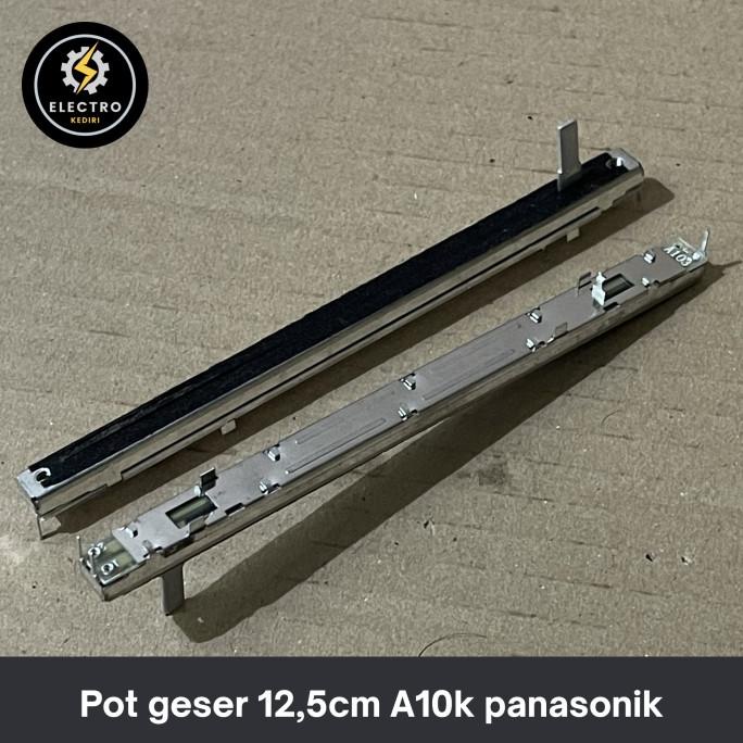 $$$$] Potensio geser 12,5cm mono 10k Panasonik | pot 125mm 10k body kecil
