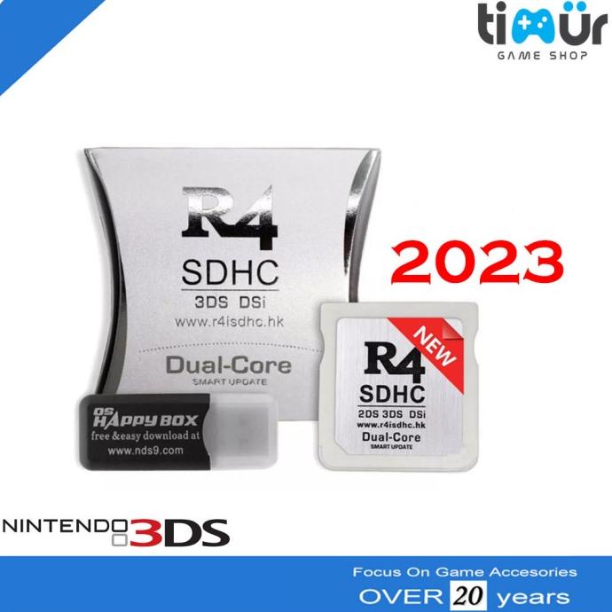 R4i Dual Core R4 SDHC Nintendo DSL, DS Lite, DSi, DSi XL, New 3DS XL