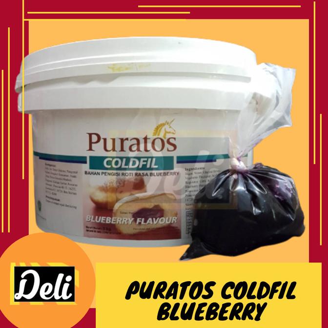 

~~~~~] Puratos Coldfil Selai Isian Blueberi Timbangan Repack 250gr