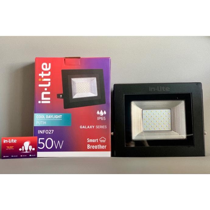 *#*#*#] LAMPU SOROT FLOODLIGHT LED INLITE 50W 50 WATT - INF027