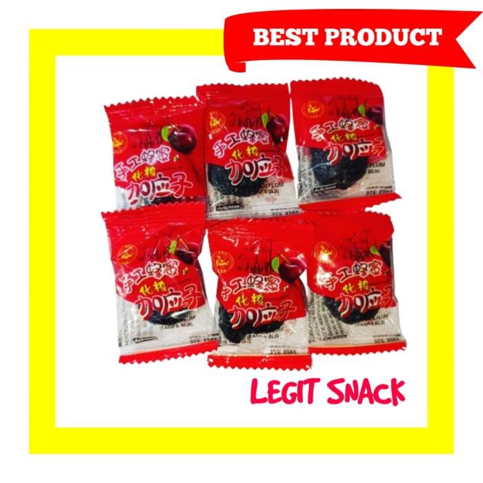 

MANISAN PLUM TANPA BIJI BUNGKUS MERAH / PLUM ASAM MANIS 250 GR Best Seller