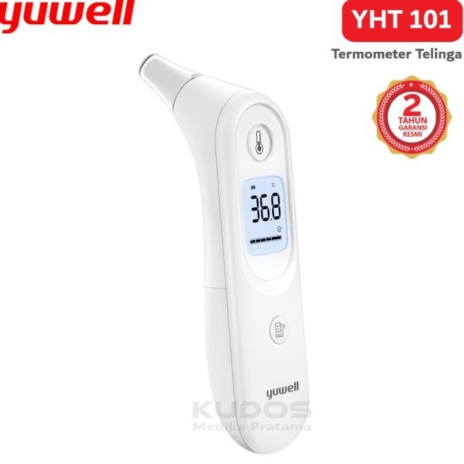 Yuwell YHT101 Thermometer Infrared Telinga - Termometer Telinga Inframerah dengan Akurasi Tinggi