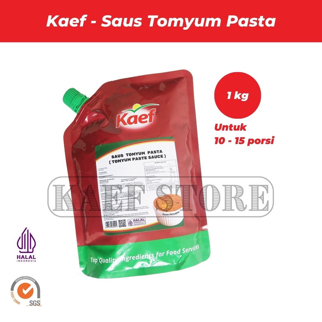 

Kaef Saus Tomyum Pasta Thailand Thailand Tom Yum Shabu Shabu Hotpot 1Kg