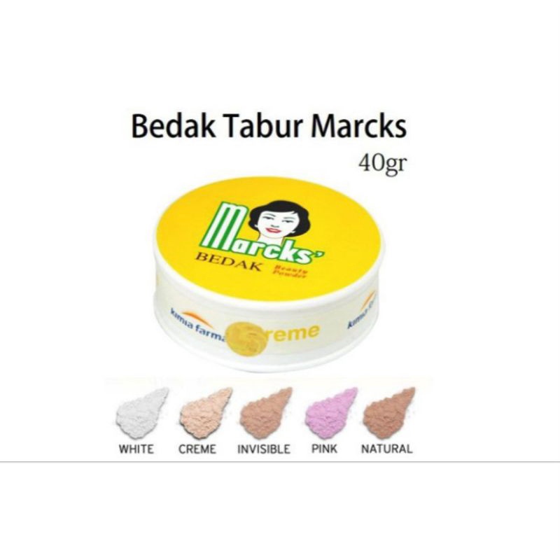 Marcks Bedak Tabur / Bedak Tabur Marcks -40gr