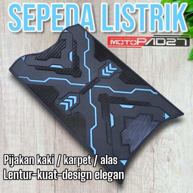 Promo Akhir Tahun Karpet Alas Sepeda Listrik Universal Diskom