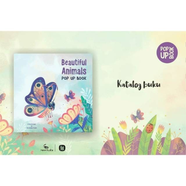 

[SALE MURAH] Pop Up Book - Beautiful Animal by Impian Studio PROMO