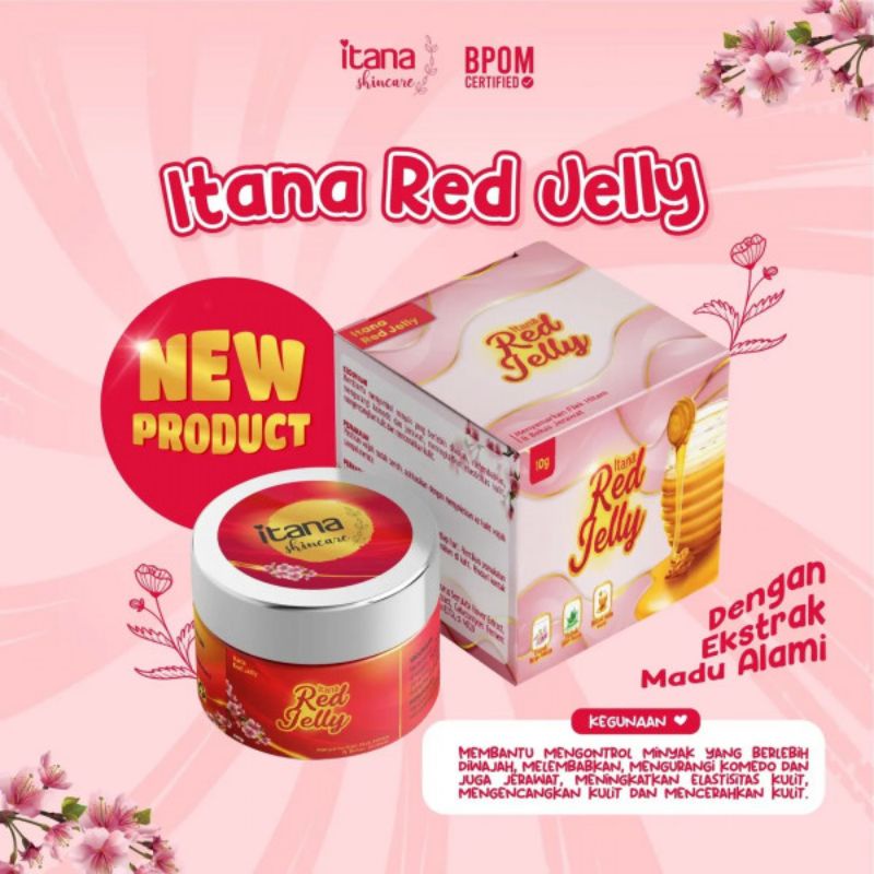 RED JELLY//ITANA SKINCARE//RED JELLY ITANA SKINCARE
