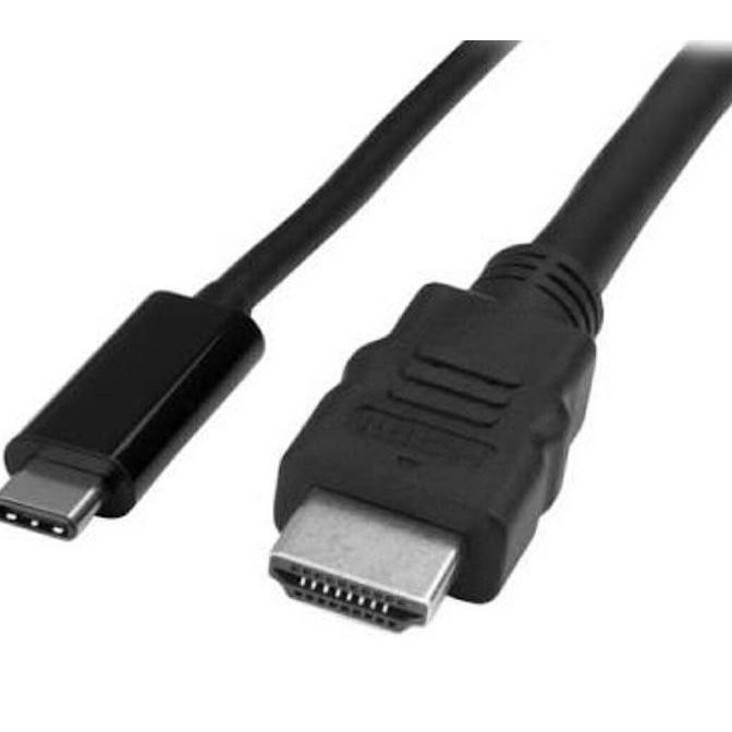Kabel Konektor Laptop dan HP ke TV - USB Type C to HDMI