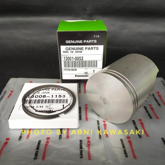 ~~~~~] Piston Kode B + Ring Seher Ninja 150 RR CBU ZX Blok 1878 Ori Kawasaki